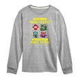thumbnail image 1 of Disney Wreck It Ralph - Bad Guys But Not Bad, Guys - Toddler & Youth Long Sleeve Graphic T-Shirt, 1 of 4
