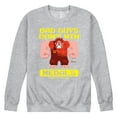 thumbnail image 1 of Disney Wreck It Ralph - Bad Guys Don’t Win Medals - Men's Crew Neck Fleece Pullover, 1 of 4