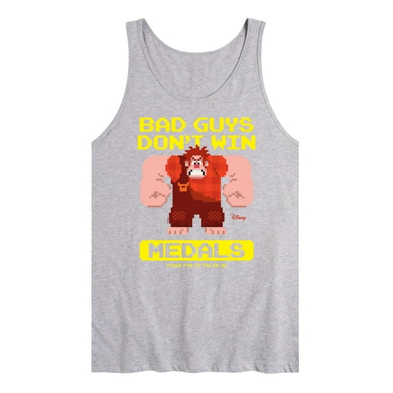 Disney Wreck It Ralph - Bad Guys Don’t Win Medals - Men's Jersey Tank Top
