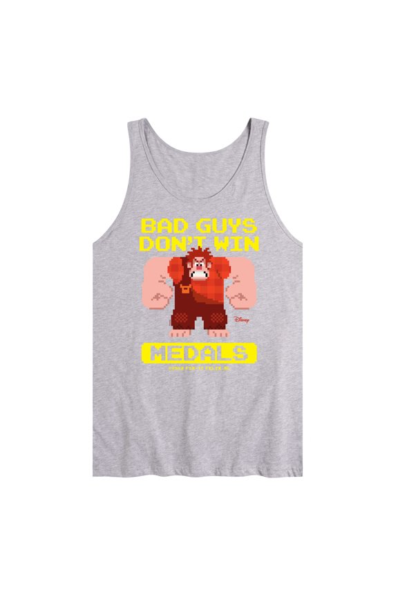 Wreck It Ralph - Bad Guys Don’t Win Medals - Men's Jersey Tank Top