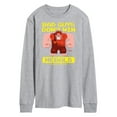 thumbnail image 1 of Disney Wreck It Ralph - Bad Guys Don’t Win Medals - Men's Long Sleeve T-Shirt, 1 of 4