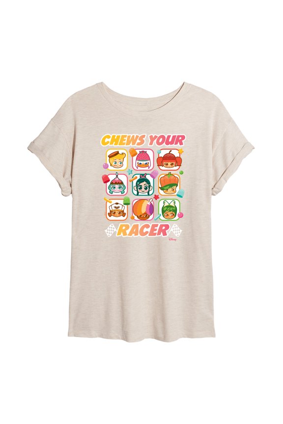 Wreck It Ralph - Chews Your Racer - Women's Oversized T-Shirt