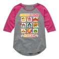 thumbnail image 1 of Disney Wreck It Ralph - Chews Your Racer - Toddler & Youth Girls Raglan Graphic T-Shirt, 1 of 3