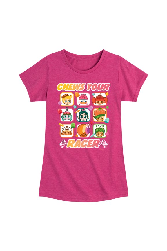 Wreck It Ralph - Chews Your Racer - Toddler & Youth Girls Short Sleeve Graphic T-Shirt