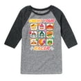 thumbnail image 1 of Disney Wreck It Ralph - Chews Your Racer - Toddler & Youth Raglan Graphic T-Shirt, 1 of 4