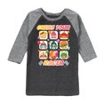 thumbnail image 1 of Disney Wreck It Ralph - Chews Your Racer - Toddler & Youth Raglan Graphic T-Shirt, 1 of 1
