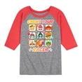 thumbnail image 1 of Disney Wreck It Ralph - Chews Your Racer - Toddler & Youth Raglan Graphic T-Shirt, 1 of 1