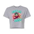 thumbnail image 1 of Disney Wreck It Ralph - Eat My Dust Vanelloppe - Juniors Cropped Cotton Blend T-Shirt, 1 of 4