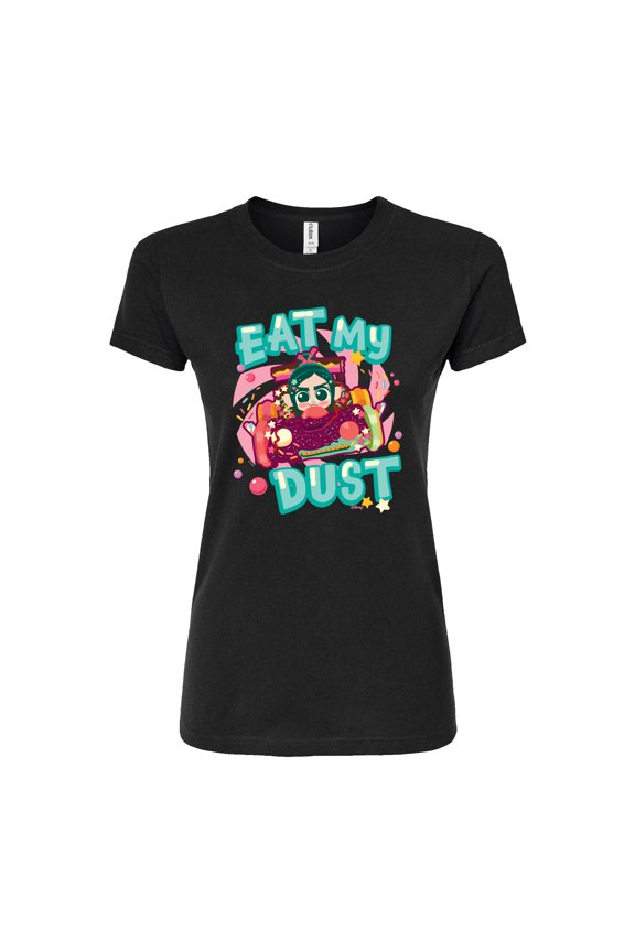 Wreck It Ralph - Eat My Dust Vanelloppe - Juniors Fitted Graphic T-Shirt