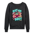 thumbnail image 1 of Disney Wreck It Ralph - Eat My Dust Vanelloppe - Women's Lightweight French Terry Long Sleeve Shirt, 1 of 4