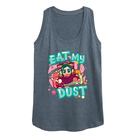 Disney Wreck It Ralph - Eat My Dust Vanelloppe - Women's Racerback Tank Top