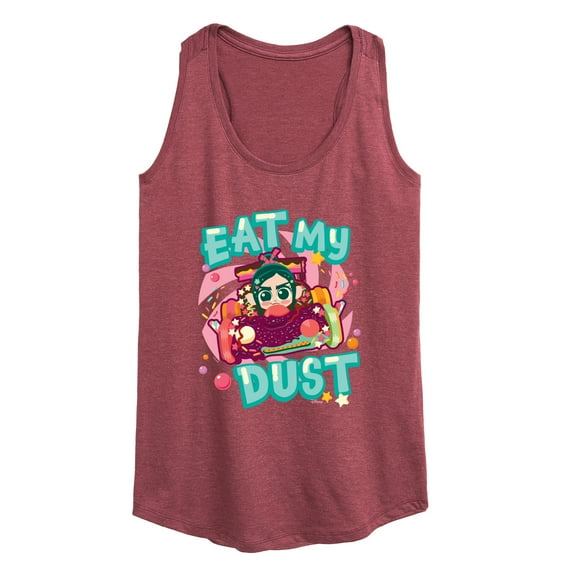 Disney Wreck It Ralph - Eat My Dust Vanelloppe - Women's Racerback Tank Top