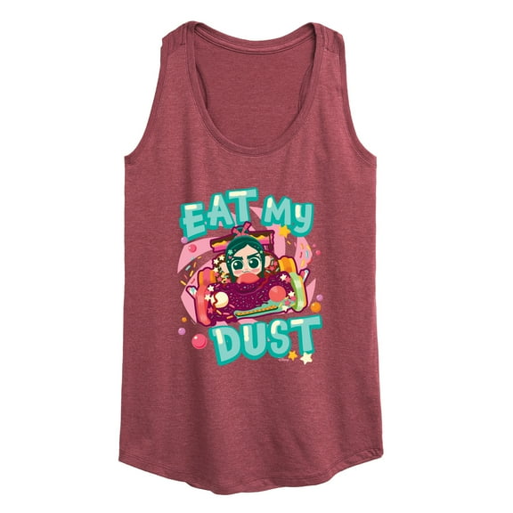 Disney Wreck It Ralph - Eat My Dust Vanelloppe - Women's Racerback Tank Top