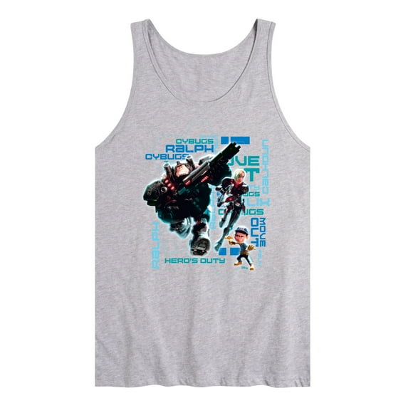 Disney Wreck It Ralph - Hero's Duty - Move Out - Men's Jersey Tank Top