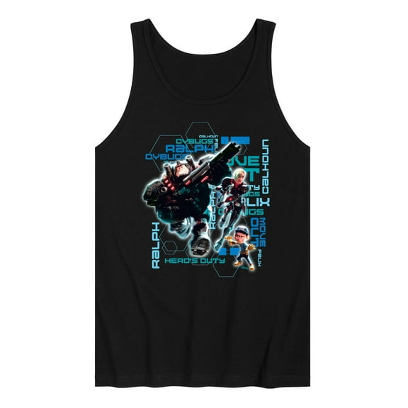 Disney Wreck It Ralph - Hero's Duty - Move Out - Men's Jersey Tank Top
