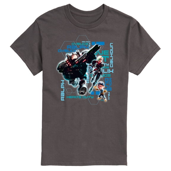 Disney Wreck It Ralph - Hero's Duty - Move Out - Men's Short Sleeve Graphic T-Shirt