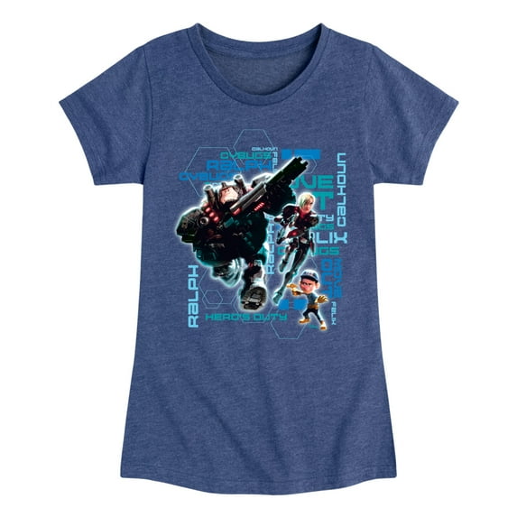 Disney Wreck It Ralph - Hero's Duty - Move Out - Toddler & Youth Girls Short Sleeve Graphic T-Shirt