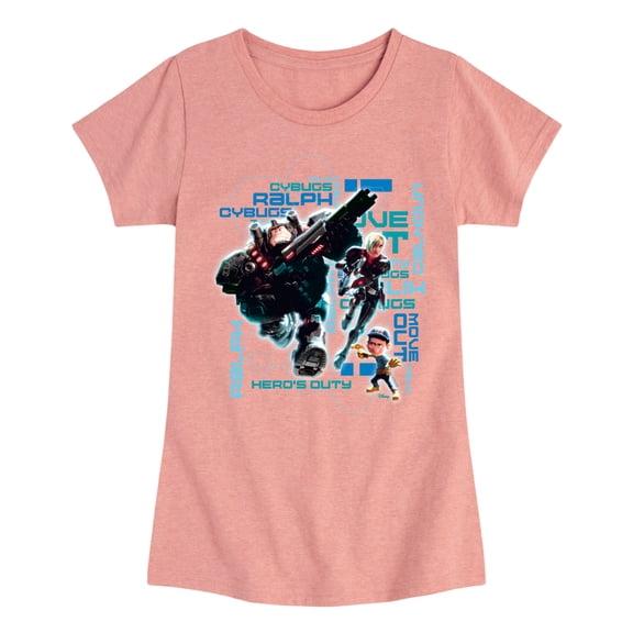 Disney Wreck It Ralph - Hero's Duty - Move Out - Toddler & Youth Girls Short Sleeve Graphic T-Shirt