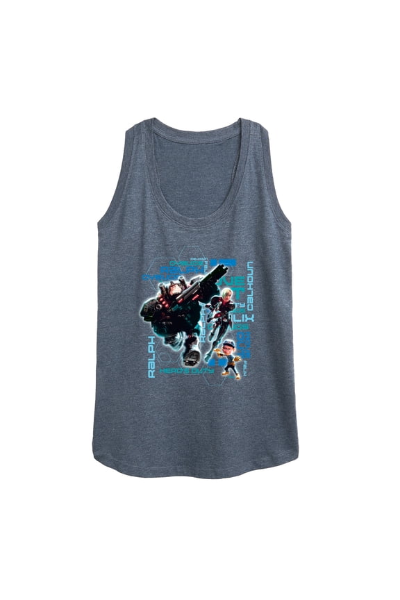 Wreck It Ralph - Hero's Duty - Move Out - Women's Racerback Tank Top