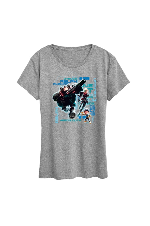 Wreck It Ralph - Hero's Duty - Move Out - Women's Short Sleeve Graphic T-Shirt