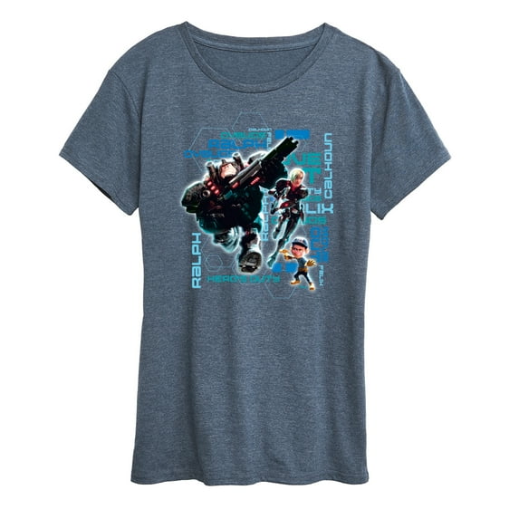 Disney Wreck It Ralph - Hero's Duty - Move Out - Women's Short Sleeve Graphic T-Shirt
