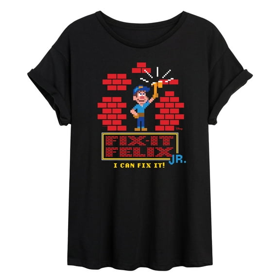 Disney Wreck It Ralph - I Can Fix It Felix - Women's Oversized T-Shirt
