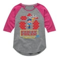 thumbnail image 1 of Disney Wreck It Ralph - I Can Fix It Felix - Toddler & Youth Girls Raglan Graphic T-Shirt, 1 of 4