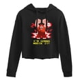 thumbnail image 1 of Disney Wreck It Ralph - I'm Gonna Wreck It - Juniors Cropped Pullover Hoodie, 1 of 4