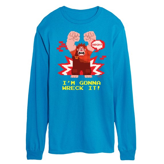 Disney Wreck It Ralph - I'm Gonna Wreck It - Men's Long Sleeve T-Shirt