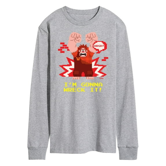 Disney Wreck It Ralph - I'm Gonna Wreck It - Men's Long Sleeve T-Shirt