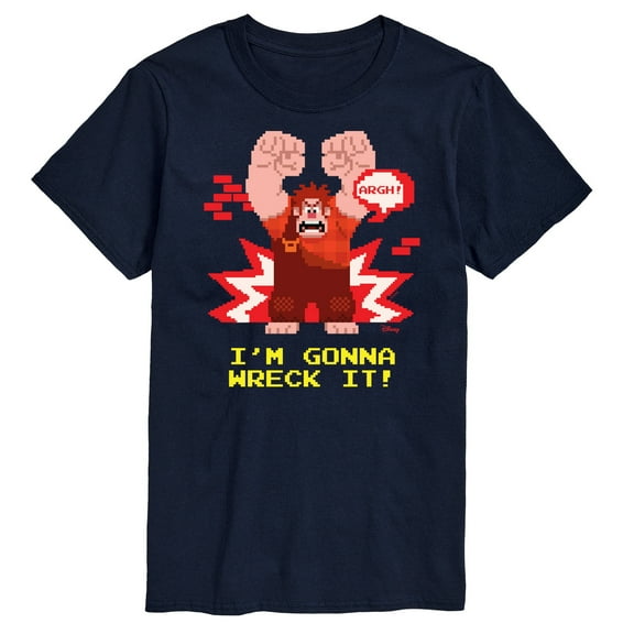 Disney Wreck It Ralph - I'm Gonna Wreck It - Men's Short Sleeve Graphic T-Shirt