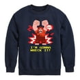 thumbnail image 1 of Disney Wreck It Ralph - I'm Gonna Wreck It - Toddler & Youth Crewneck Fleece Sweatshirt, 1 of 4