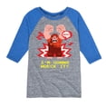 thumbnail image 1 of Disney Wreck It Ralph - I'm Gonna Wreck It - Toddler & Youth Raglan Graphic T-Shirt, 1 of 3