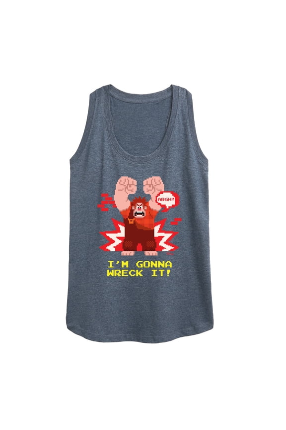 Wreck It Ralph - I'm Gonna Wreck It - Women's Racerback Tank Top