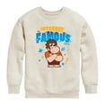 thumbnail image 1 of Disney Wreck It Ralph - Internet Famous - Toddler & Youth Crewneck Fleece Sweatshirt, 1 of 4