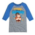 thumbnail image 1 of Disney Wreck It Ralph - Internet Famous - Toddler & Youth Raglan Graphic T-Shirt, 1 of 3