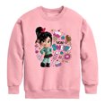 thumbnail image 1 of Disney Wreck It Ralph - Life Size Von Sweet - Toddler & Youth Crewneck Fleece Sweatshirt, 1 of 3
