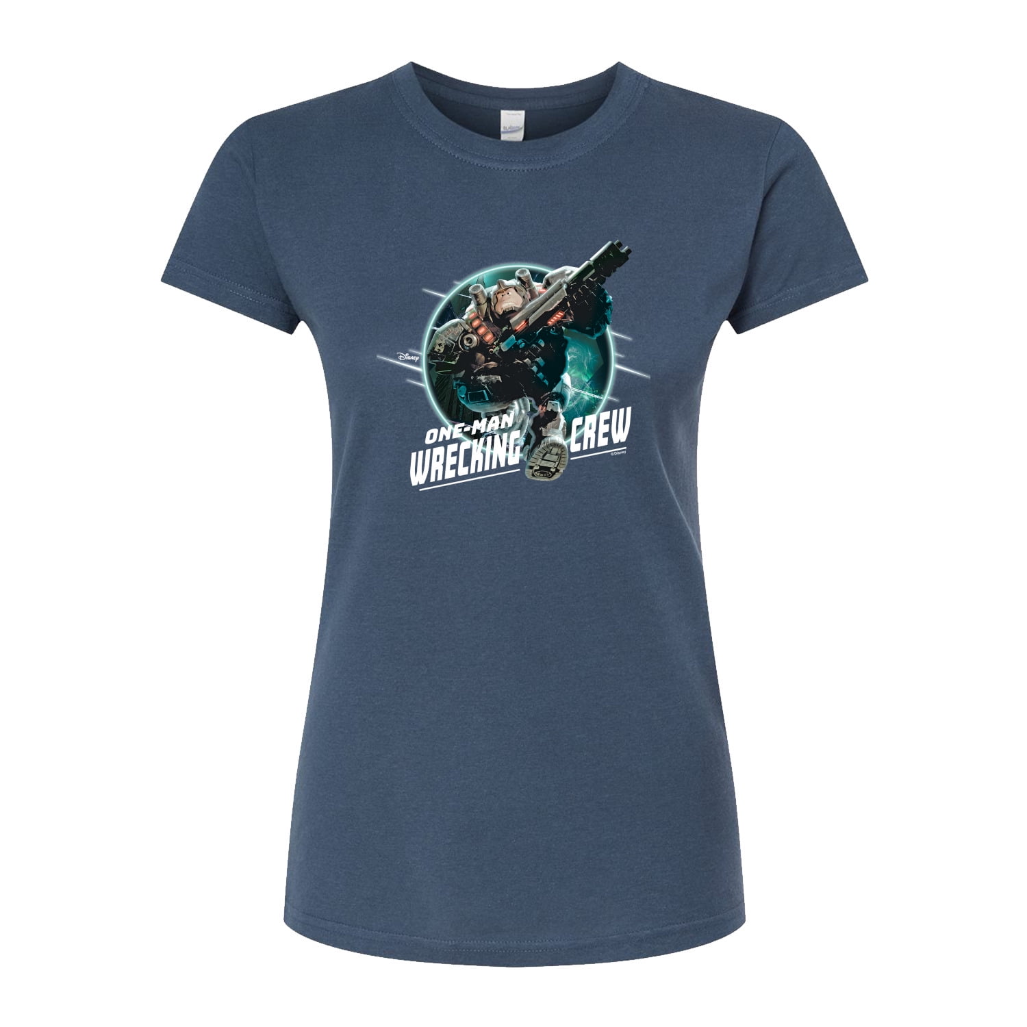 Disney Wreck It Ralph - One Man Wrecking Crew - Juniors Fitted Graphic ...