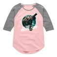 thumbnail image 1 of Disney Wreck It Ralph - One-Man Wrecking Crew - Toddler & Youth Girls Raglan Graphic T-Shirt, 1 of 4