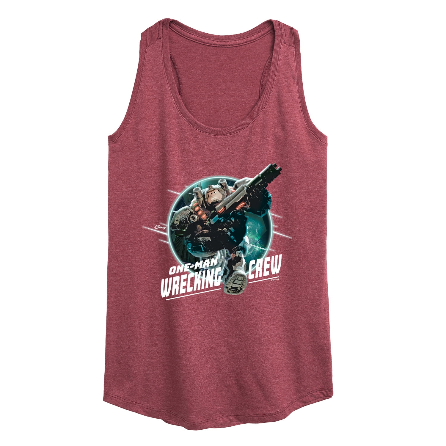 Disney Wreck It Ralph - One Man Wrecking Crew - Women's Racerback Tank ...