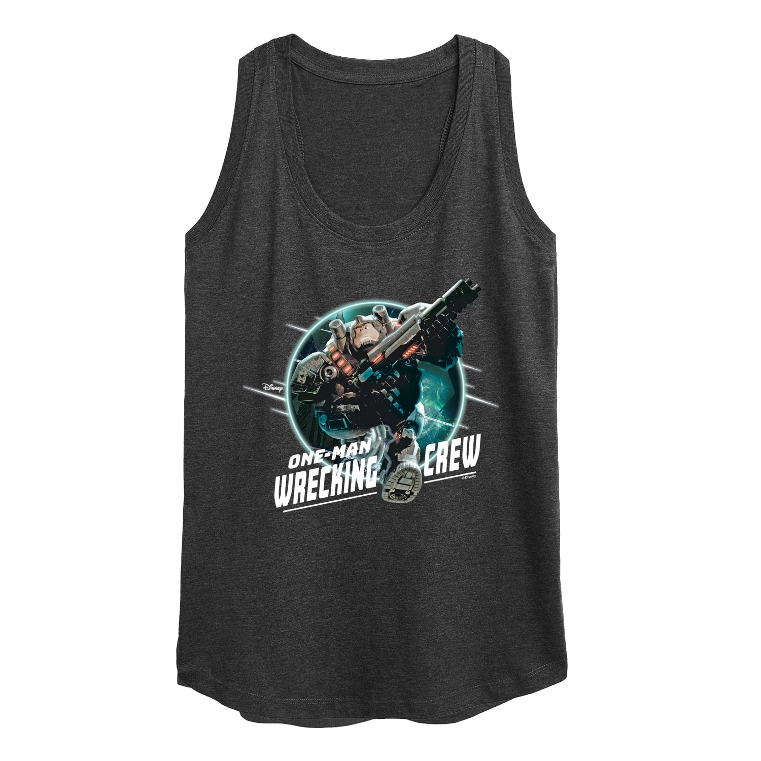 Disney Wreck It Ralph - One Man Wrecking Crew - Women's Racerback Tank ...
