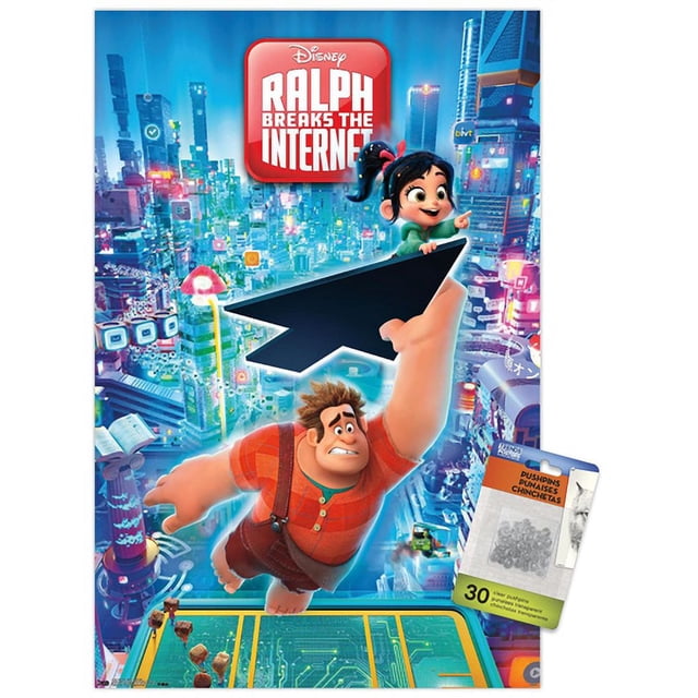 Wreck It Ralph Doctor Ralph Disney Wreck It Ralph: Ralph Breaks The Internet - One Sheet Wall ...