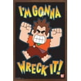 thumbnail image 1 of Disney Wreck It Ralph: Ralph Breaks The Internet - Wreck It Wall Poster, 14.725" x 22.375", Framed, 1 of 5