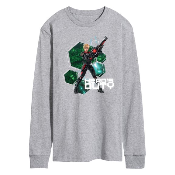 Disney Wreck It Ralph - Sergeant Tammy Hero's Duty - Men's Long Sleeve T-Shirt