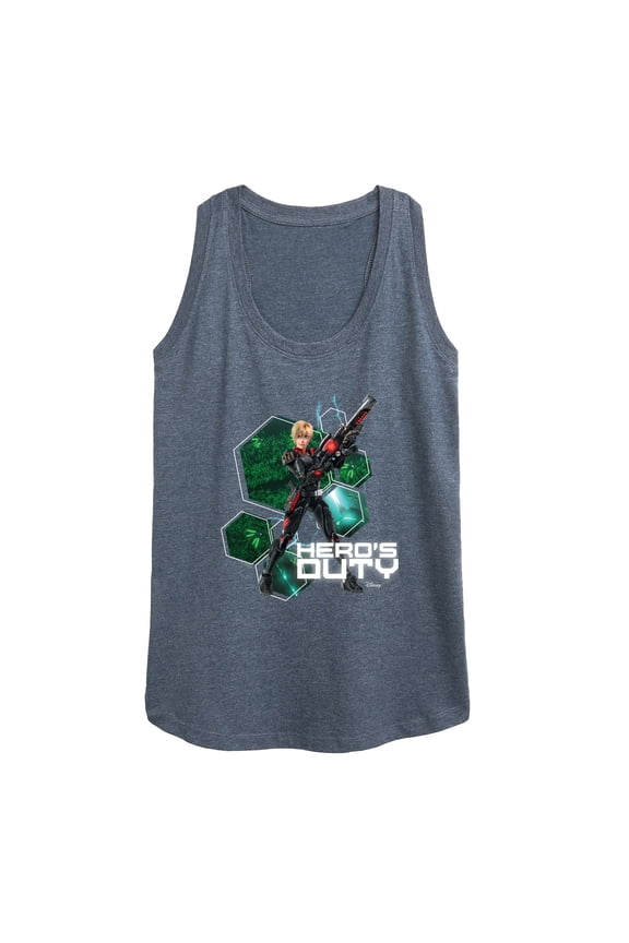 Wreck It Ralph - Sergeant Tammy Hero's Duty - Women's Racerback Tank Top