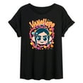 thumbnail image 1 of Disney Wreck It Ralph - Vanellope & Candy - Women's Oversized T-Shirt, 1 of 4