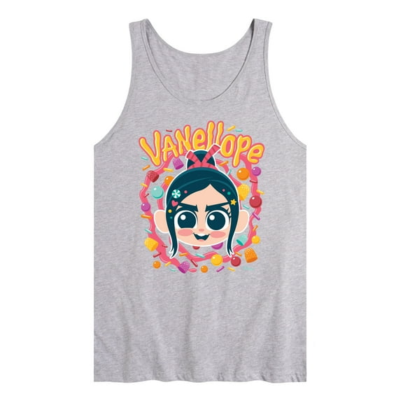 Disney Wreck It Ralph - Vanellope & Candy - Men's Jersey Tank Top
