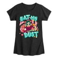thumbnail image 1 of Disney Wreck It Ralph - Vanellope Eat My Dust - Toddler & Youth Girls Short Sleeve Graphic T-Shirt, 1 of 4