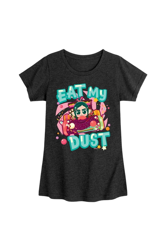 Wreck It Ralph - Vanellope Eat My Dust - Toddler & Youth Girls Short Sleeve Graphic T-Shirt