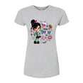 thumbnail image 1 of Disney Wreck It Ralph - Von Sweet & Candy - Juniors Fitted Graphic T-Shirt, 1 of 4